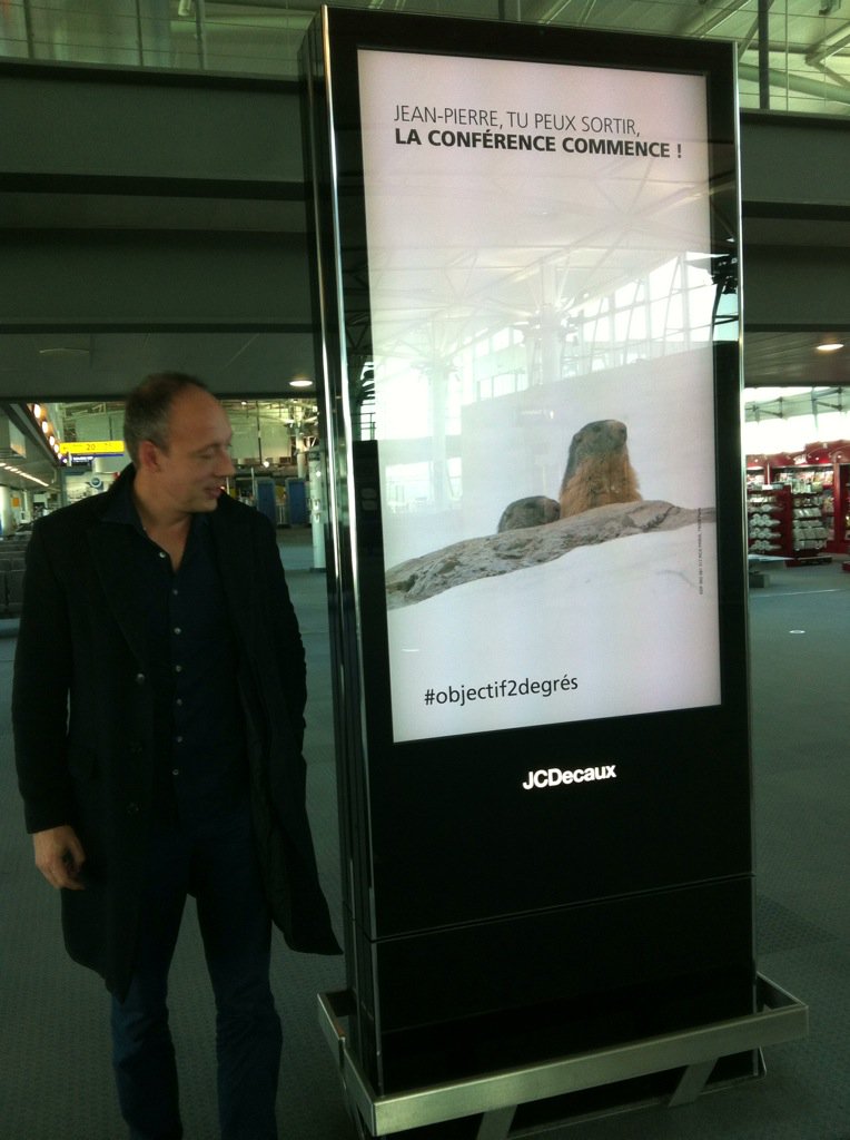 davidmaute's tweet image. #objectif2degres from Marseille Airport.