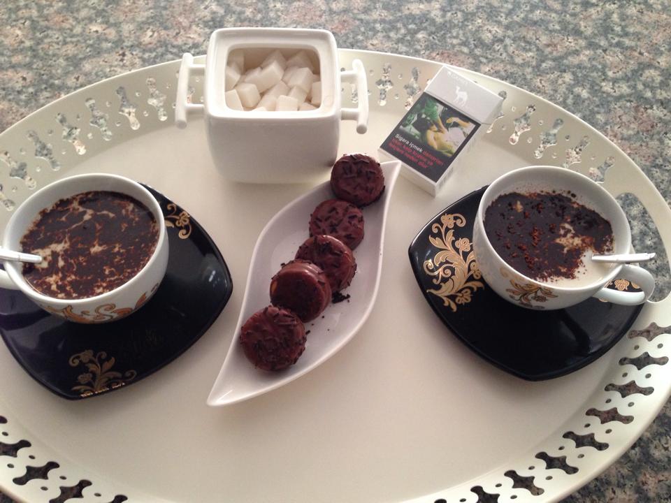 kardeşim yapmış.tabikide icerim.