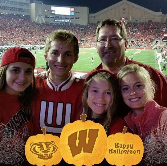 JIngebritsen's tweet photo. Stay dry, play hard, party safe, laugh with loved ones!  #HappyHalloween, #Badgers https://t.co/kXglEwJJZ9
