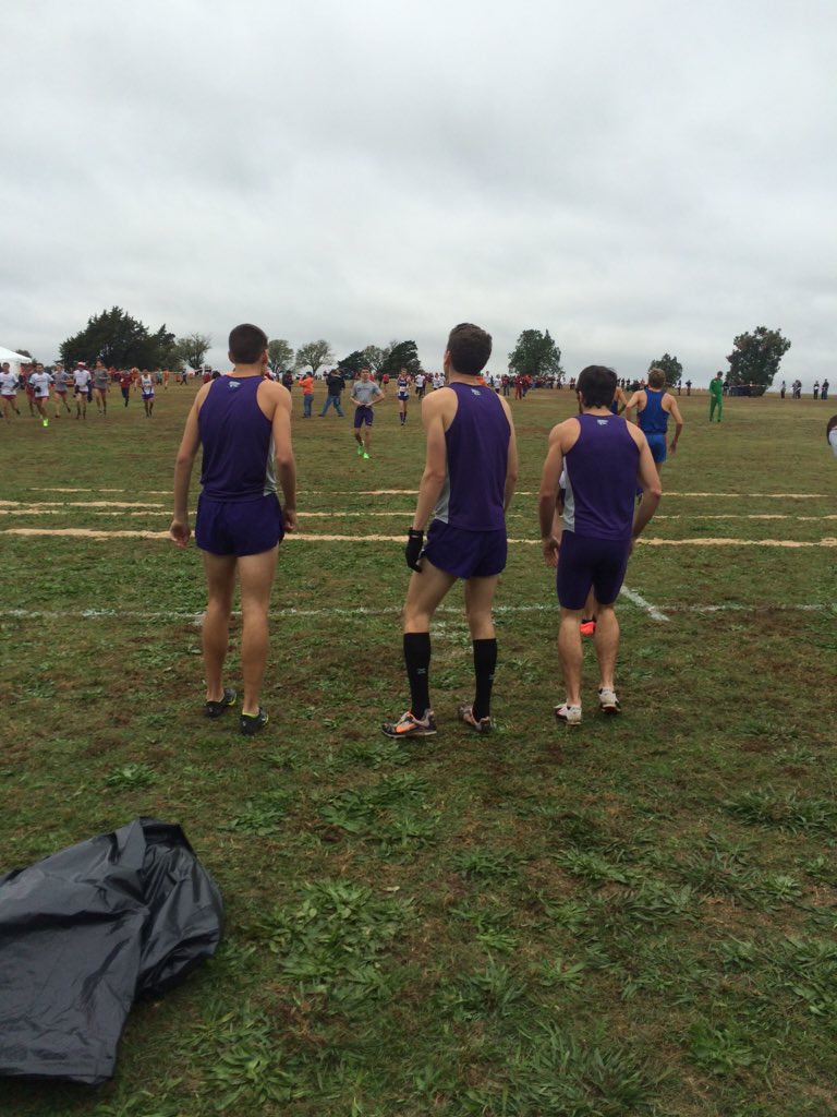 kstate_gameday's tweet photo. Minutes away from the start of the men's race at #Big12XC. #KStateXC https://t.co/1n4GCvoZC7
