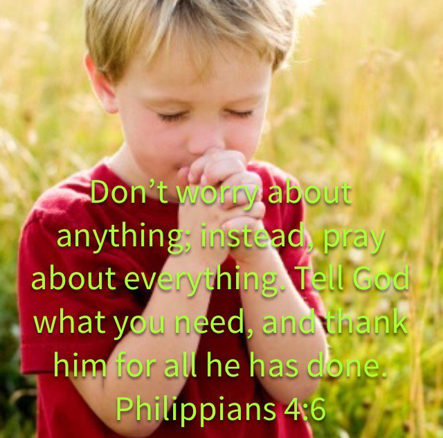 jonc64's tweet image. “Don’t worry about anything; instead, pray about everything. Tell God what you need, and thank him for...
