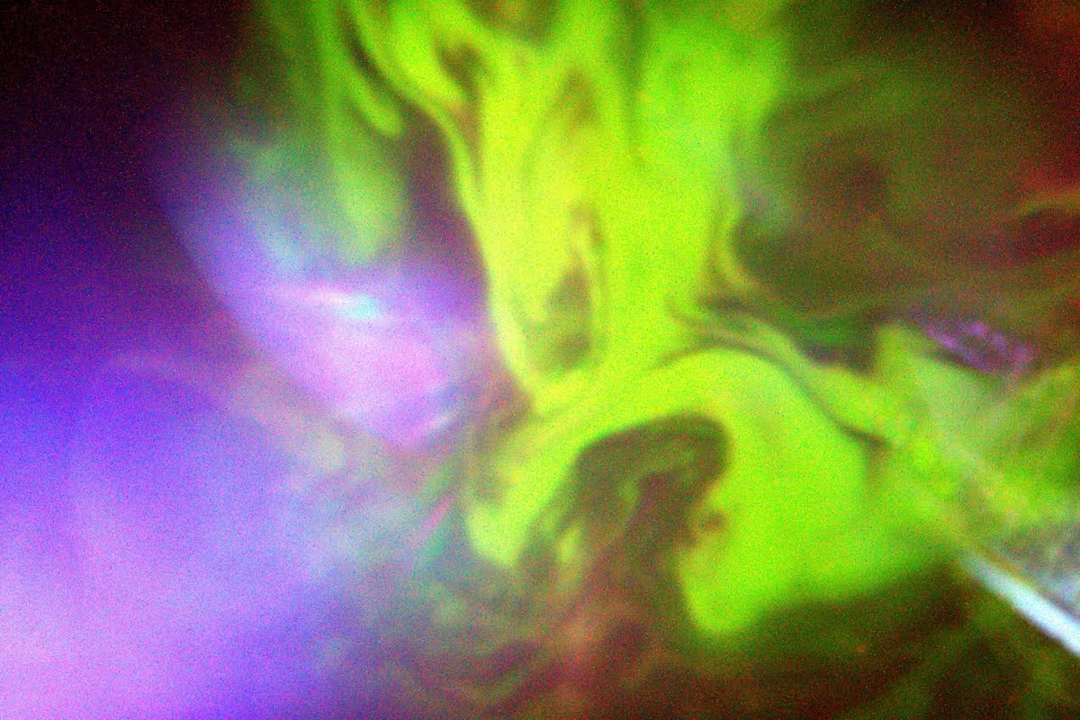 StationCDRKelly's tweet photo. #Aurora's sinister face, &amp; other spooky scenes from @space_station on my #YearInSpace coming at you #HappyHalloween! https://t.co/K6atsyfMxv