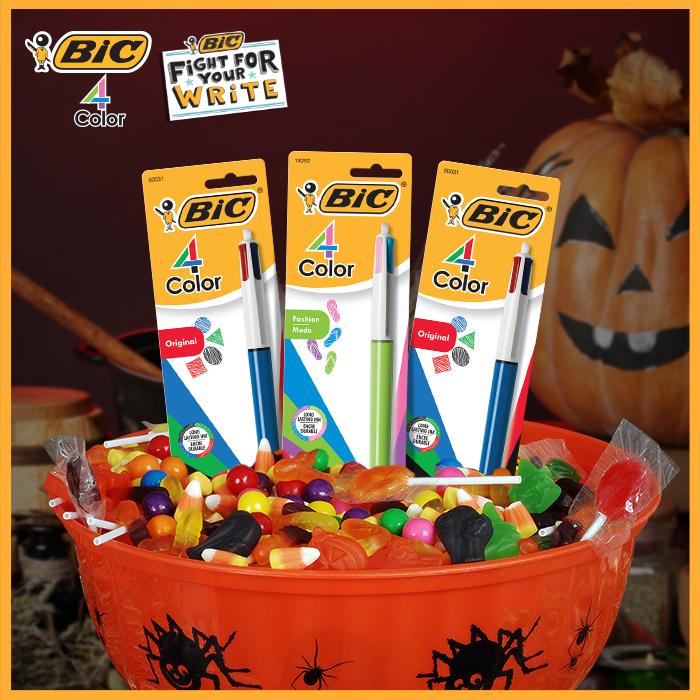 BICWrite's tweet photo. Happy Halloween from #BIC4Color! https://t.co/oijRstRVMk