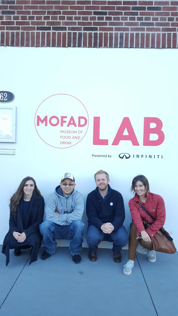 BastilleAgency's tweet photo. Celebrating a record month with a trip to @mofad #mofad @ArmineKalan https://t.co/hca2TWARB8