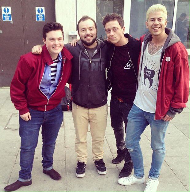 HazKnights's tweet image. The Tboys? Miss you guys @SaluteHQ @MrLewzer #TransActing #boyband #transfamily