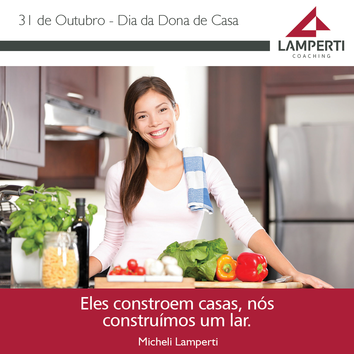 lampercoaching's tweet photo. Parabéns a todas que se dedicam com tanto amor a casa e a família! #DiaDaDonaDeCasa https://t.co/OiVL2g0zgt