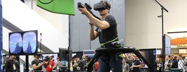 VRheadsetGuide's tweet photo. Virtuix Omni brings full-body immersion to #virtualreality. https://t.co/wRVtVwGzT2 https://t.co/ogkZf0hCzI