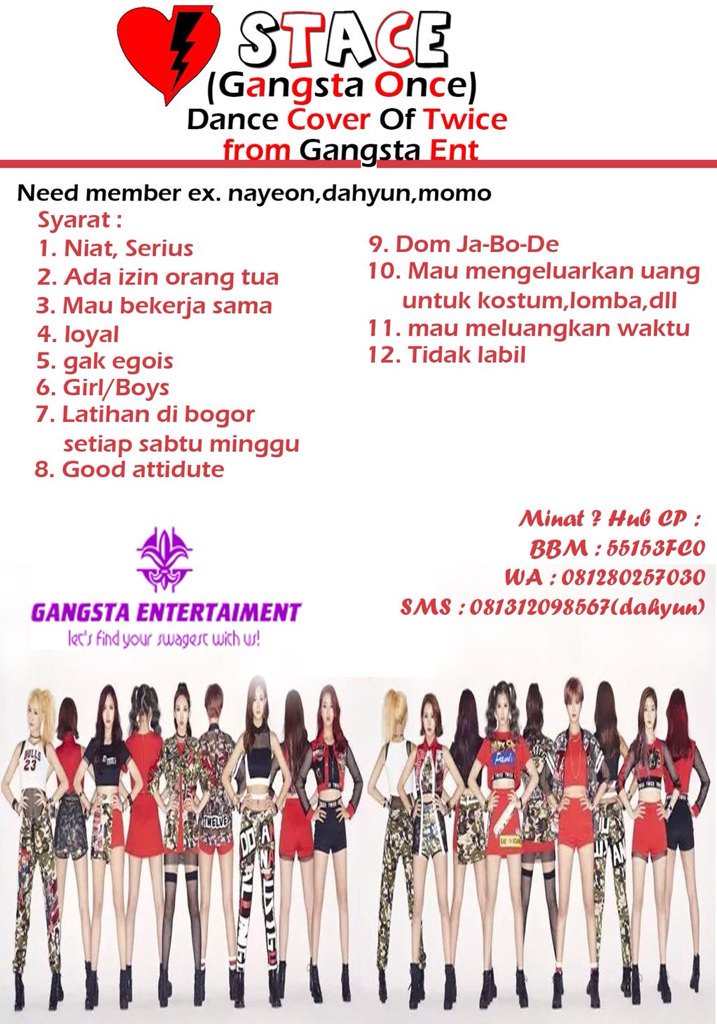 STACE♧ (@stace_id) on Twitter photo <a href="/GGen_DC/">Gangsta' Generation</a> hello we are stace! dance cover from bogor 🎀 please hlp rt and followback lets be friend 🎀 <a href="/GGen_DC/">Gangsta' Generation</a> hello we are stace! dance cover from bogor 🎀 please hlp rt and followback lets be friend 🎀