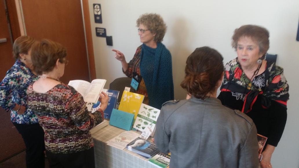 CompassionNET1's tweet photo. #ddft #compassionsa busy peaceCENTER  table @ost  for Dorothy Day conference https://t.co/rPA66cEfCK