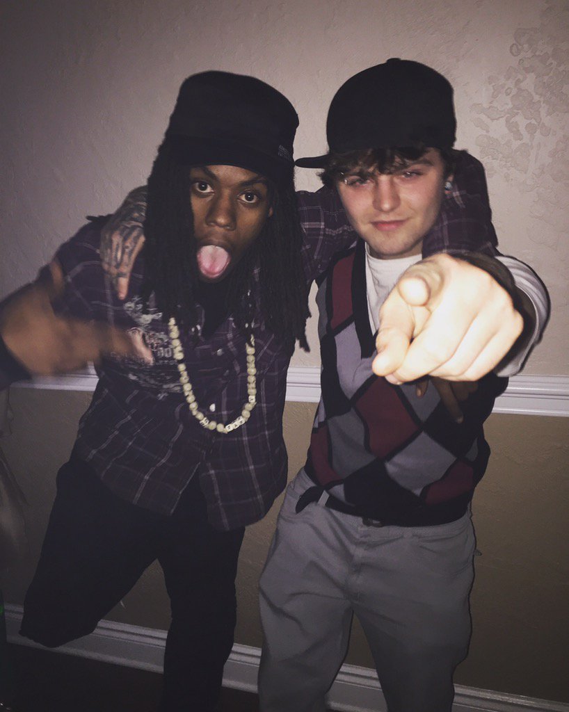 innovationentpr's tweet photo. Porky &amp; Buckwheat 🎃 last night at "The Devil's A Lie Costume Party" hosted by All In Events! https://t.co/GkgRziHWyL