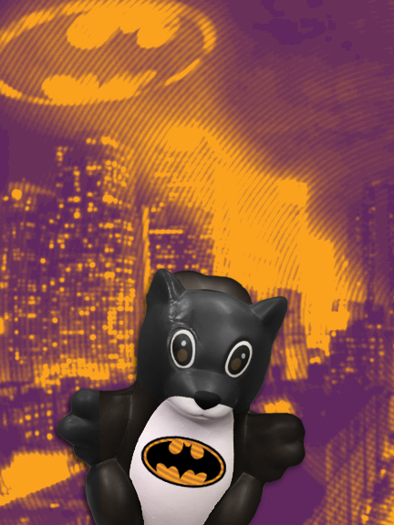 PokitDok's tweet photo. Costume 1. #BatSquirrel #HappyHalloween https://t.co/IvCbvsa7mn
