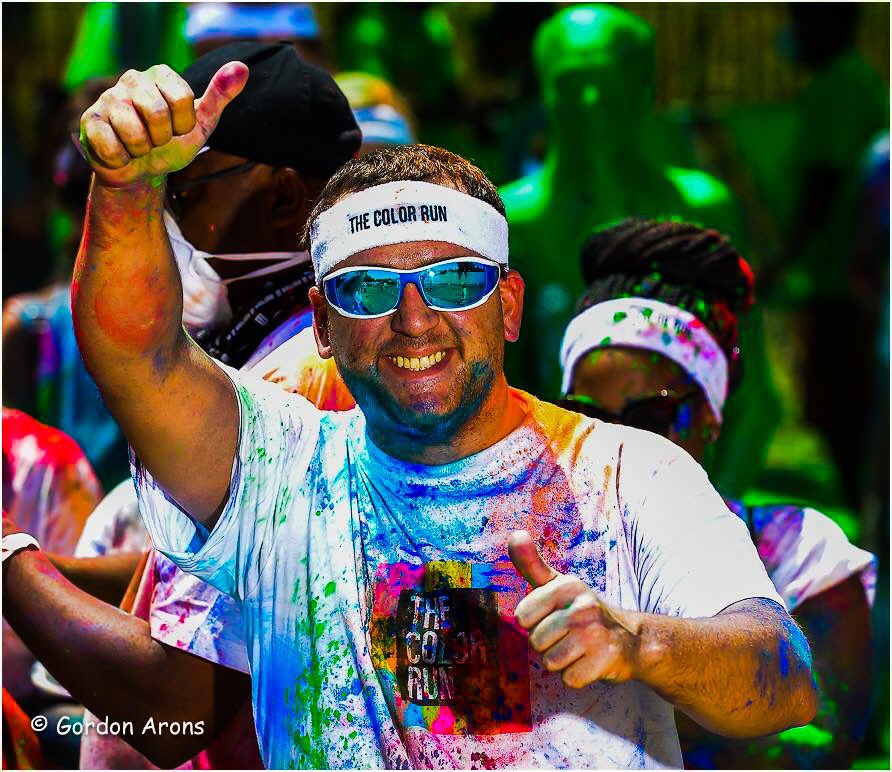 RubenDelmage's tweet photo. Thanx @TheColorRunSA for an awesome event!!! @GrootFM #ColorRunSelfie https://t.co/OUd6llnbDX