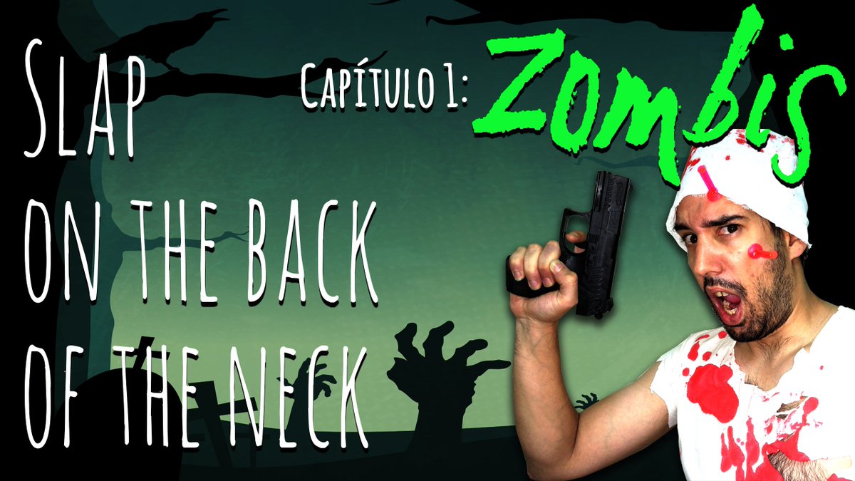 Videona_es's tweet photo. Aquí atrapado con mis coleguitas los zombis XD XD #ZombiTime #SlapOnTheBack https://t.co/W6CisseWg7 #Halloween https://t.co/pF7zAFEr33