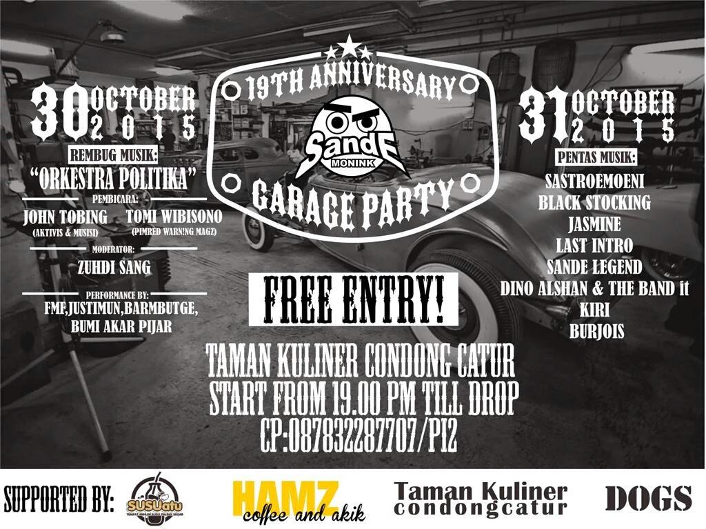 Mas <a href="/_WBP_/">َ</a> main lagi hari ini di #GarageParty Taman Kuliner bersama <a href="/KIRI_Official_/">KIRI,</a> 
Jam 6.30 👦🌈👧