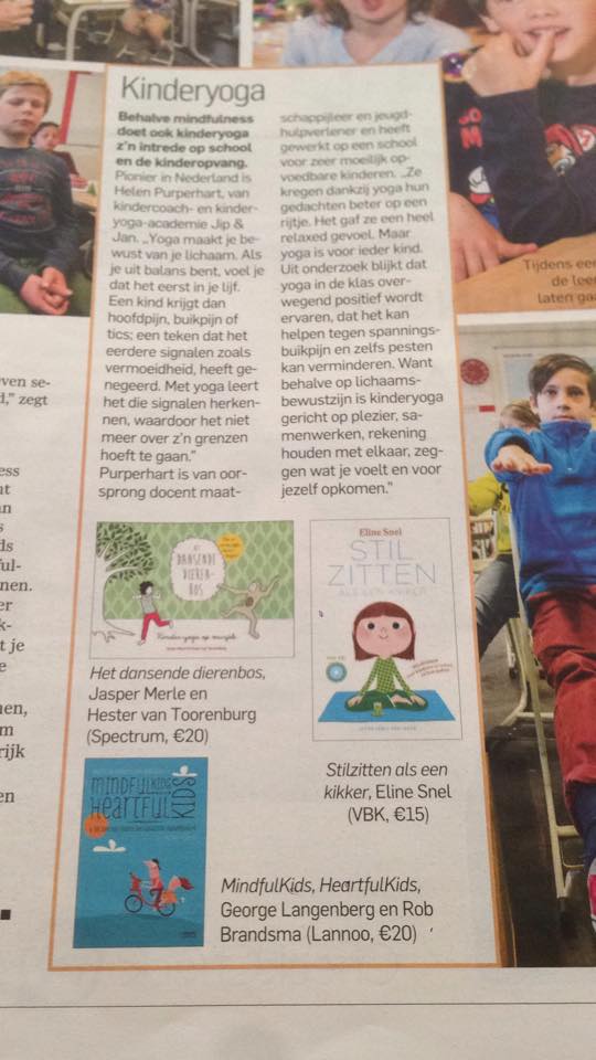 DDierenbos's tweet photo. Leuk! Ons boek in @ADnl, leuk artikel over kinderyoga. https://t.co/e7KzxW7sQw