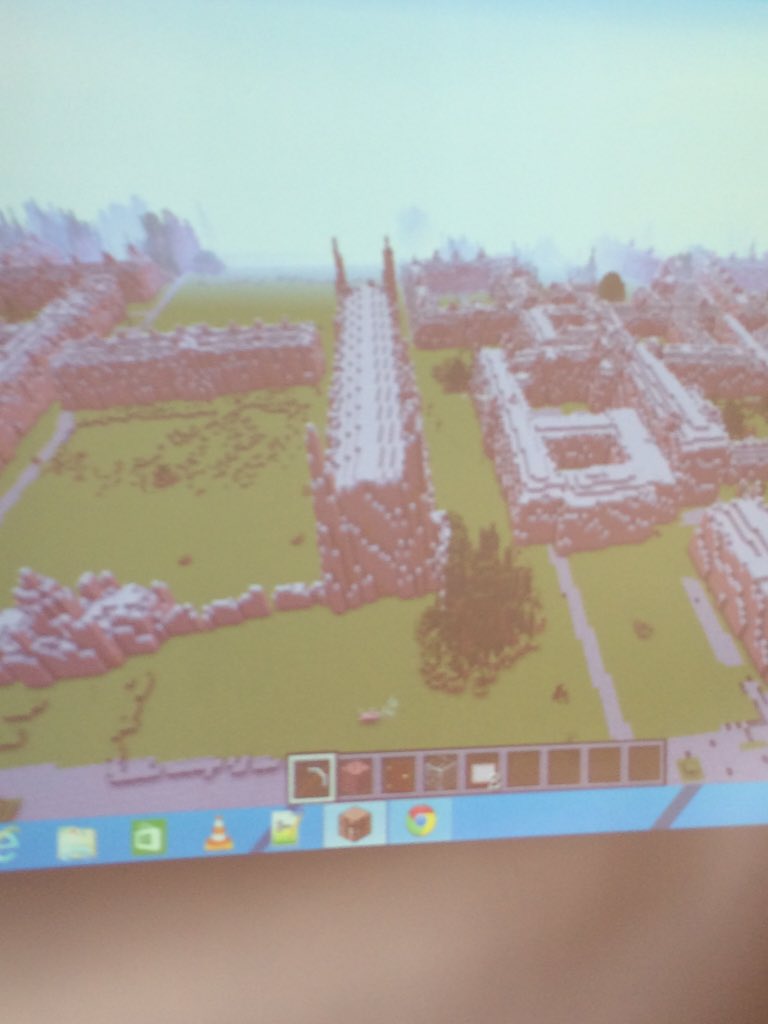 hackCambridgeUK's tweet photo. Come and see Cambridge in #minecraft #makerchallenge @in_collusion #hackcambridgeuk https://t.co/EZlcADaxr0