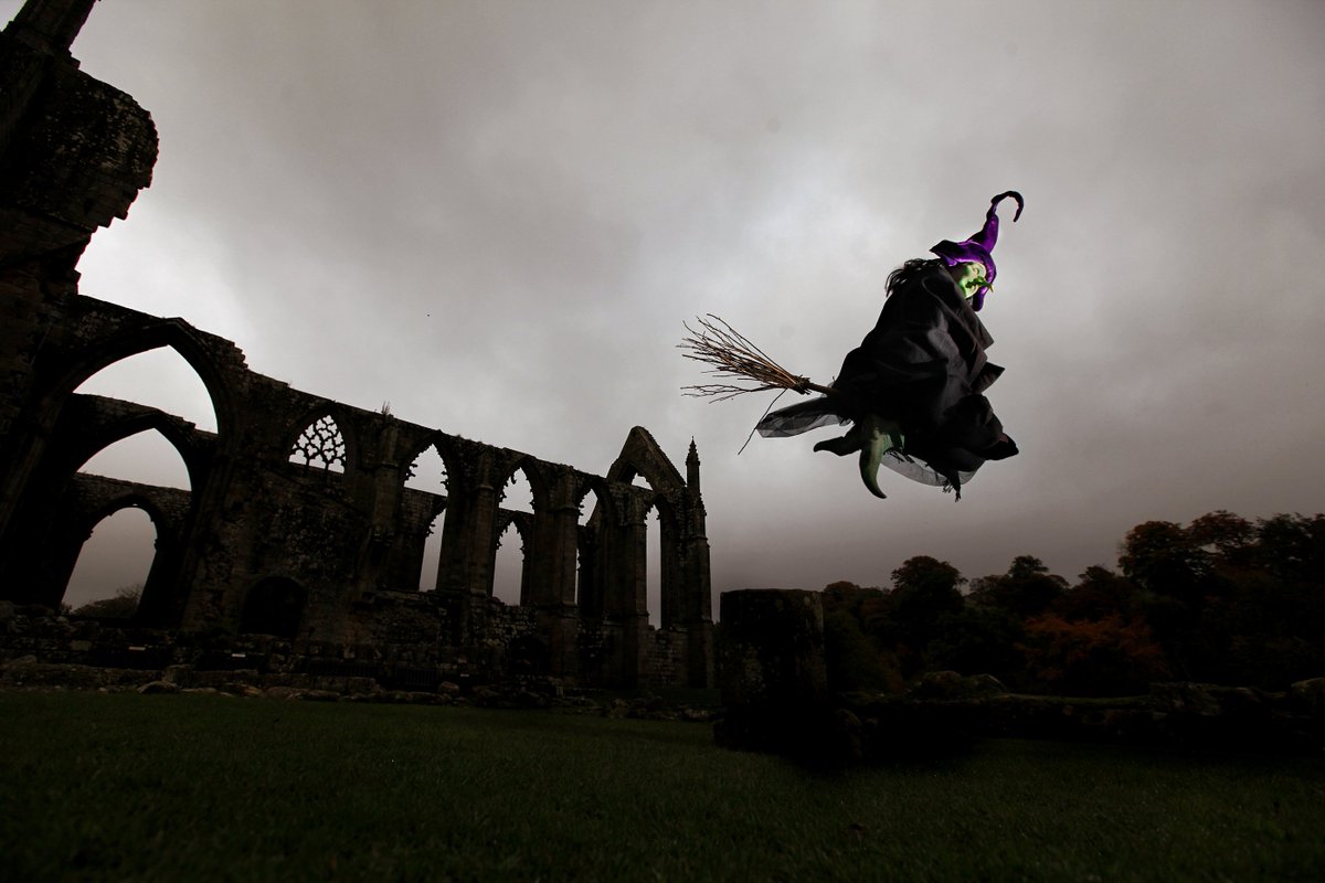 Stephen Garnett (@stephenjgarnett) on Twitter photo Getting into the #Halloween spirit - a #Witch on her Broomstick flies through the night sky at <a href="/bolton_abbey/">Bolton Abbey Estate</a> Priory Getting into the #Halloween spirit - a #Witch on her Broomstick flies through the night sky at <a href="/bolton_abbey/">Bolton Abbey Estate</a> Priory