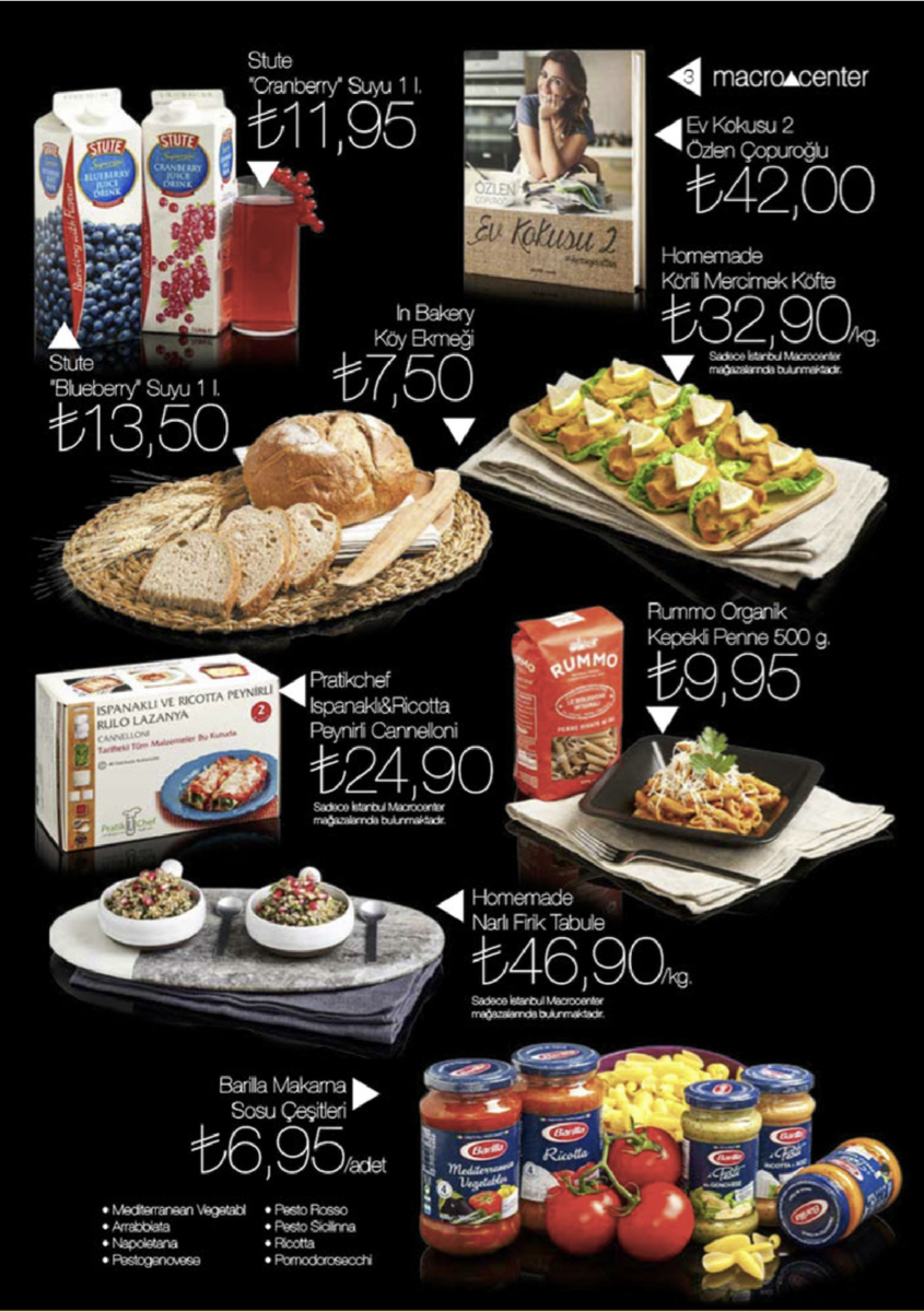 PratikChef Ispanaklı ve Ricotta Peynirli Cannelloni Seti Kasım ayı boyunca İstanbul'daki tüm <a href="/macrocenterTR/">Macrocenter</a> 'larda