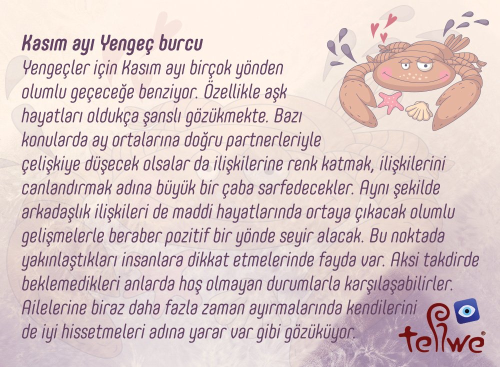 tellwefal's tweet photo. YENGEÇ BURCU KASIM AYI AŞK FALINIZ
#TellweBlog #AylıkAşkFalı
https://t.co/VM8VnpUiYv https://t.co/ejlLTP3sxO
