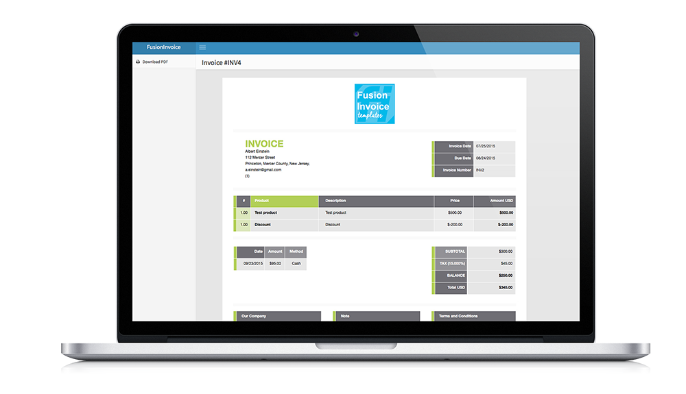 FI_Templates's tweet photo. Freelancer Original is an invoice and quote template for @fusioninvoice . Go to https://t.co/rBzh9O0DK4 https://t.co/OS8Vvht3lt