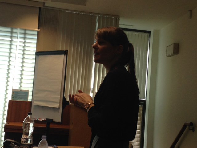 kwchrist's tweet photo. Leah Clark has just finished her talk and is turning over to Emma Barker #ouarthistma https://t.co/Jp4Hj22bK1