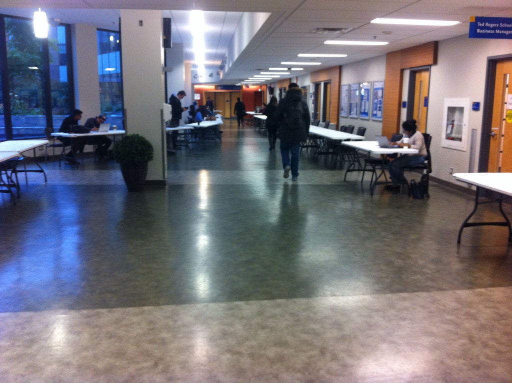 The calm before the <a href="/yimbytoronto/">YIMBYToronto</a> storm. Tablers, community, politicians and ideas will soon pour in! #shapeTO