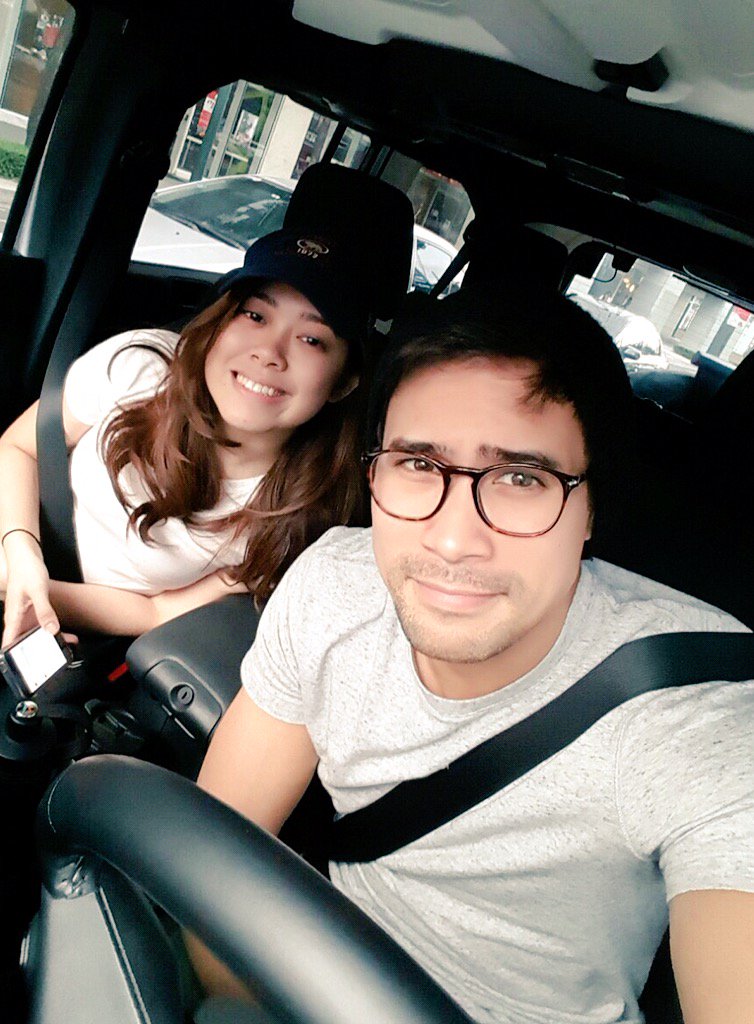 moiradelatorre's tweet photo. My kuya got me out of a lazy day in bed, got me to workout all because of SaladStop. Heh 🙌🏼 #kuyaknowsbest https://t.co/DXj5UdHWcb