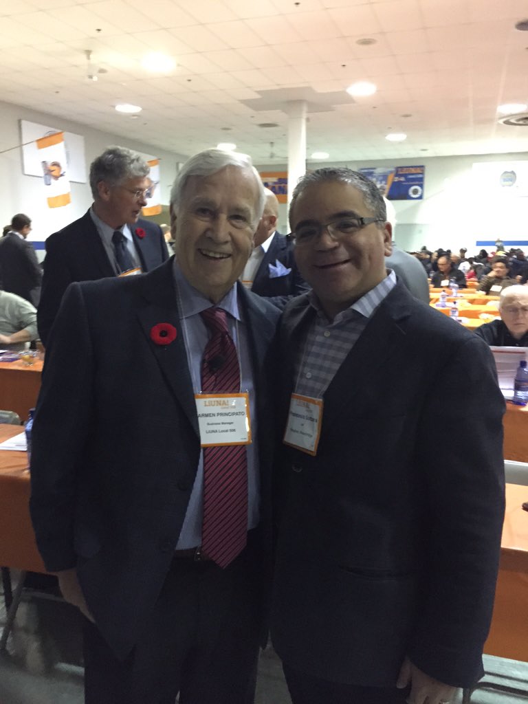 Proud to attend Liuna 506 Shop Stewards Day. Building a stronger middle class. #lpc #cdnpoli