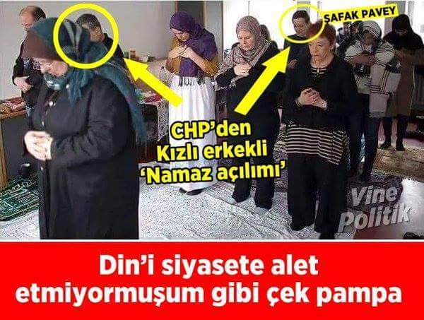 MeldaTaha's tweet photo. Dini siyasete alet etmiyormuşuz gibi çek panpa :) https://t.co/28yaoacauz