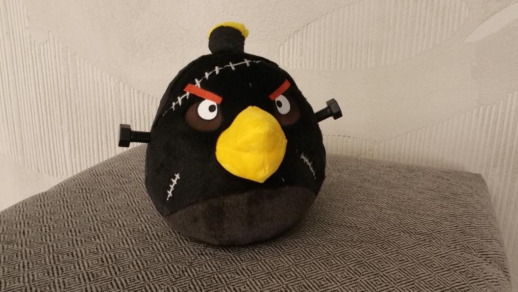 angry birds halloween plush