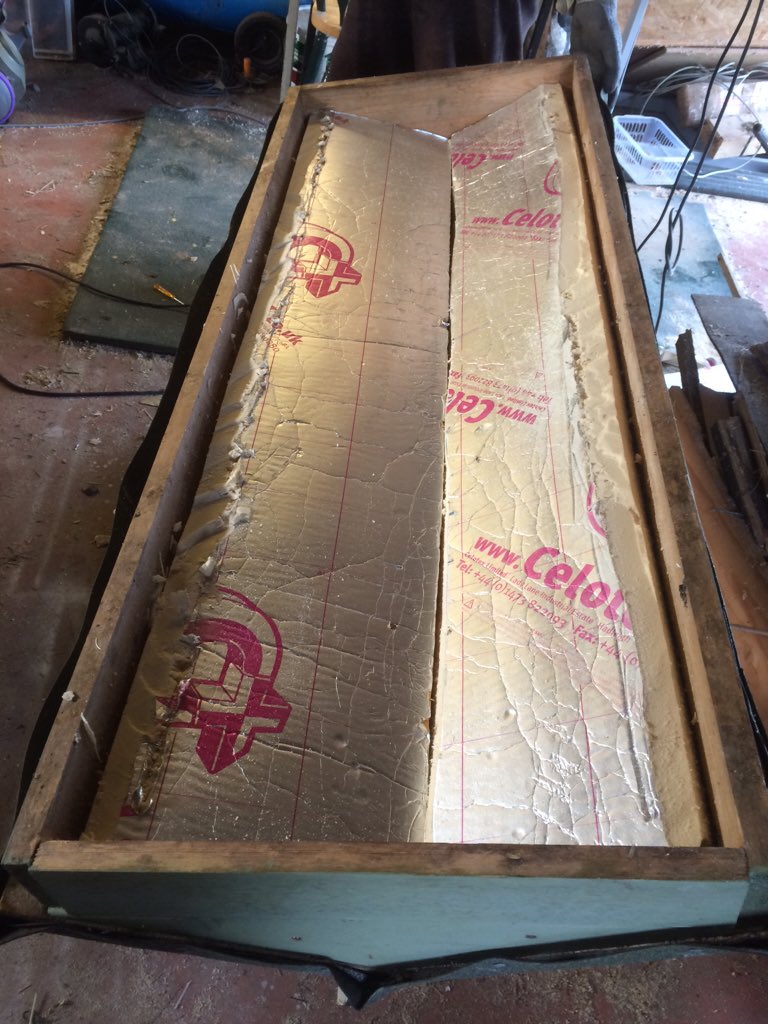 Jenny Bailey On Twitter Insulated Top Bar Hive Roof To Keep The
