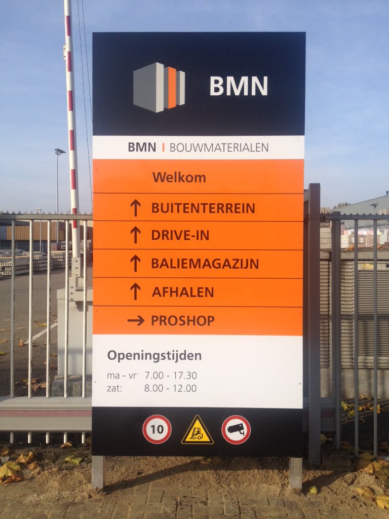 Vandaag krijgen we onze nieuwe naam. Van Buren wordt BMN Bouwmaterialen.