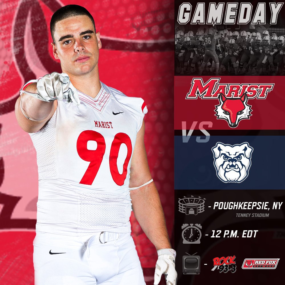 MaristAthletics's tweet photo. It's gameday! Marist Football is set for a Saturday Spooktacular today at Tenney. #BooBowl #DefendTheDen https://t.co/DSm0ZnkPcF