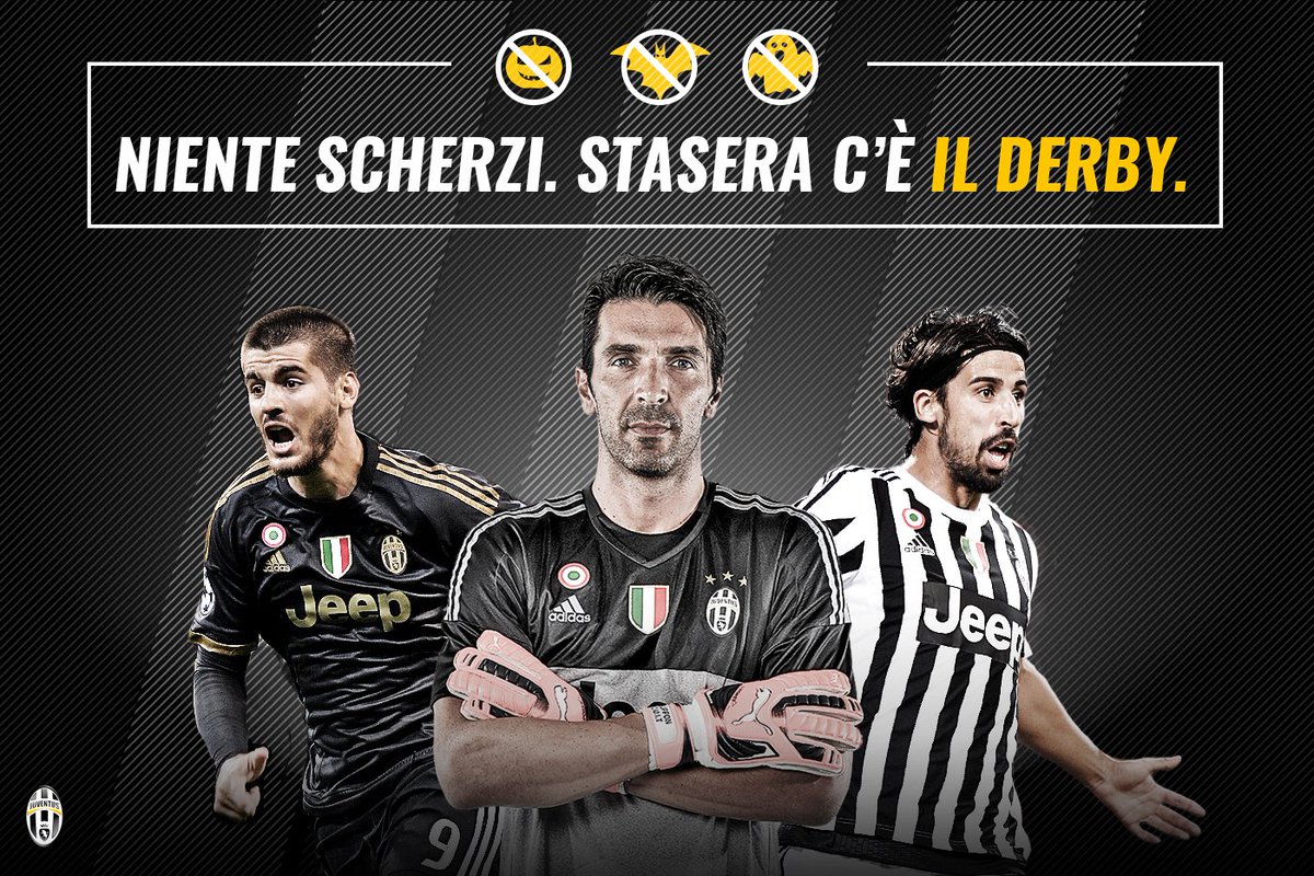 juventusfc's tweet photo. Stasera c’è Halloween… Ma prima di qualsiasi cosa viene il #DerbyDellaMole. Niente paura, ragazzi. https://t.co/nK2L1Z0hpp