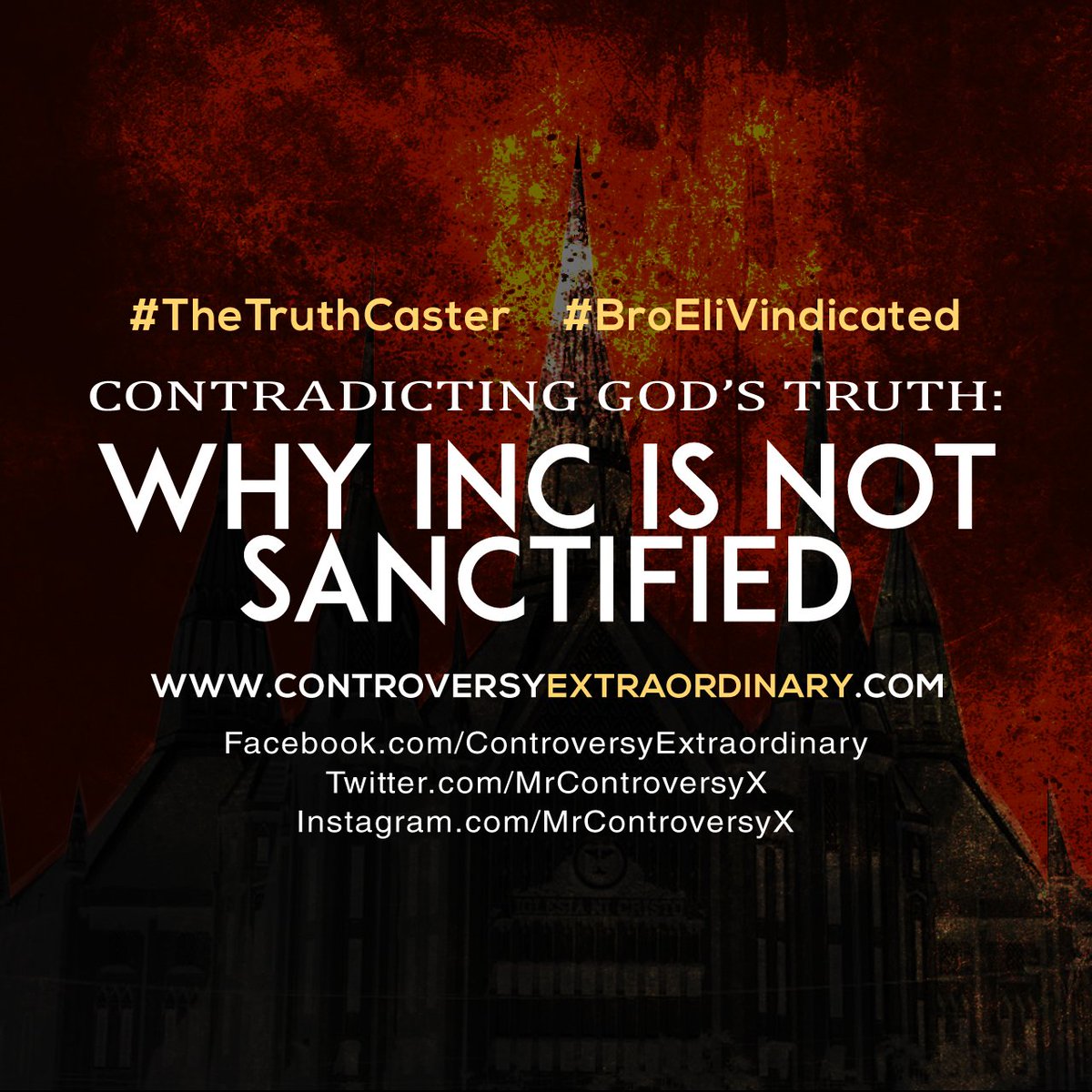 MrControversyX's tweet photo. My new blog's up! Contradicting God’s Truth: Why INC is not Sanctified https://t.co/Xz1wXiL2kC 

#BroEliVindicated https://t.co/cypSmEy9eN