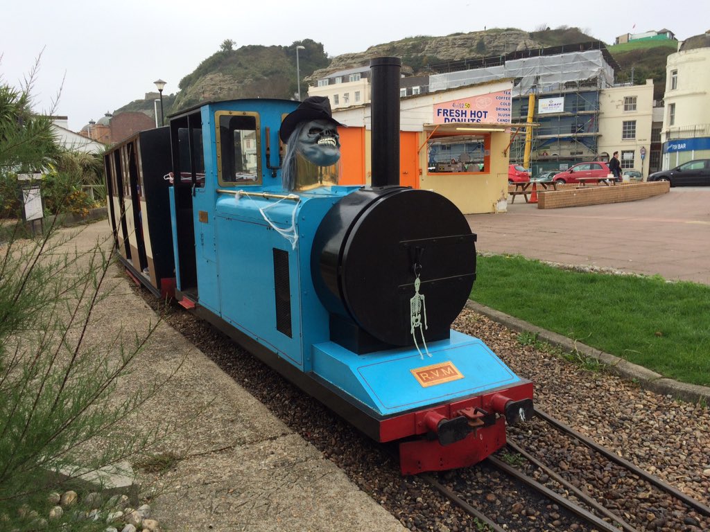 HMR is scary today. Why not come for a ride on the Nastiest train in town! #halloween2015