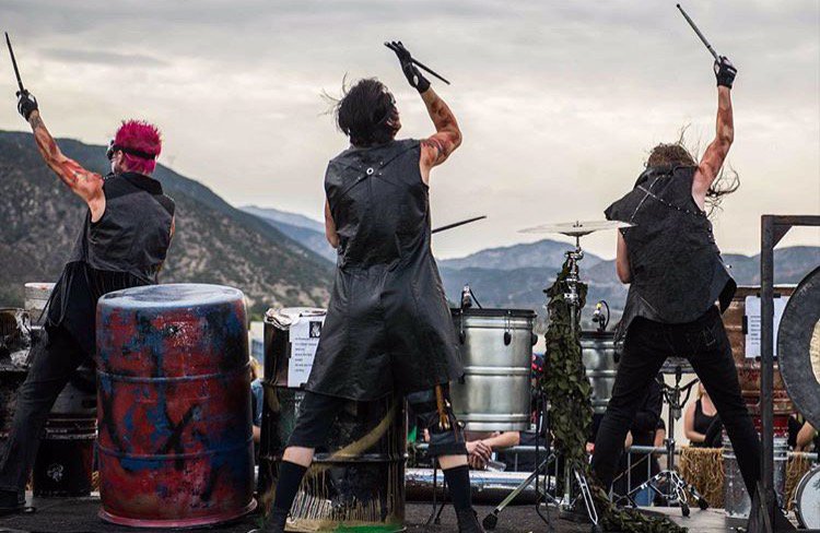 LPPercussion's tweet photo. Happy Halloween from LP RAW. #lpraw @StreetDrumCorps https://t.co/hBMpRCGcEN