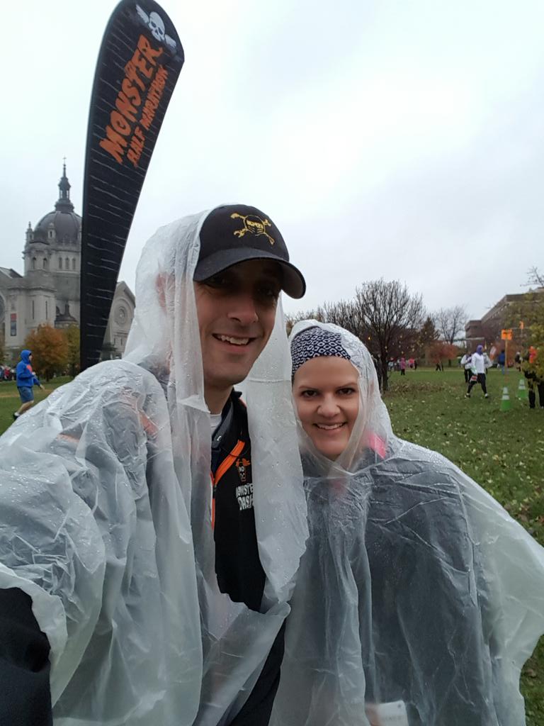 AndrewLathrop's tweet photo. Rainy start for monster dash!  #MonsterDash https://t.co/9Isc223FC6