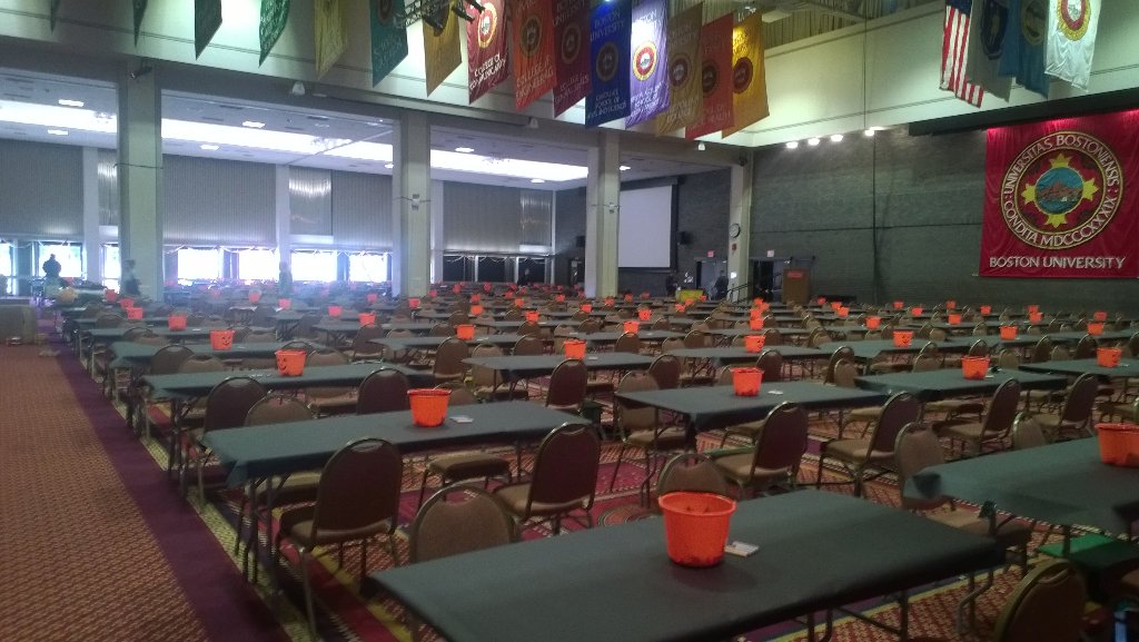 Aspenwilder's tweet photo. Quiet before the storm. @boston_hacks #hackaween https://t.co/3xK3NeOgS1