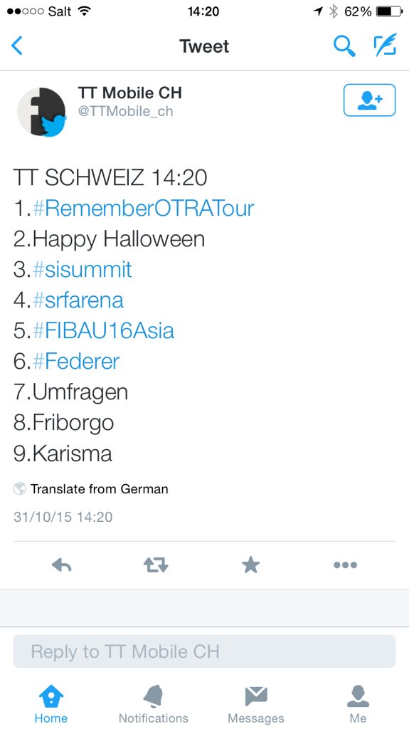 BAM: #sisimmit trending in switzerland!