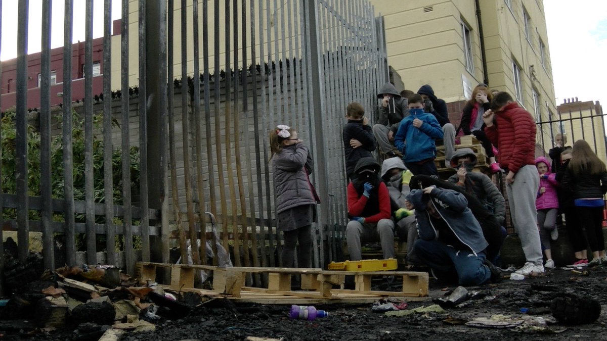 RT @IrishTimes: ► VIDEO: Bonfire battles on the streets of #Dublin - irishtimes.com/news/ireland/i… #Halloween