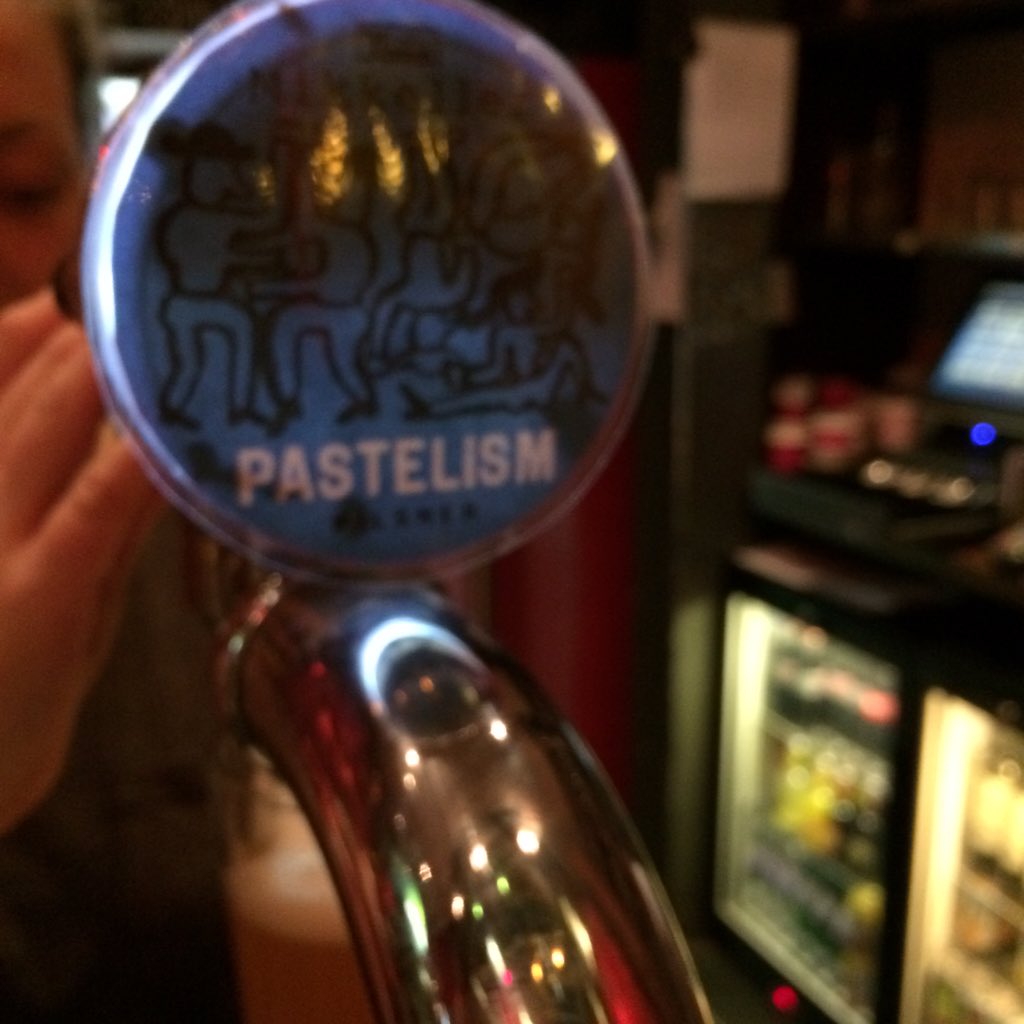 Beathhigh's tweet photo. Enjoyed a pint of Pastelism in Glasgow last night. https://t.co/fxxcsWIwT9