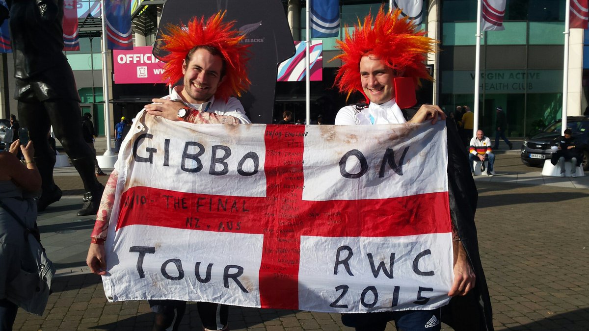 It's #RWC2015 final day! Happy honeymoon to Tim &amp; Lizzie from Perth, and Gibbo - enjoy your tour! #FANS