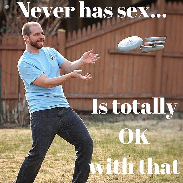 RadGuyCom's tweet image. The joys of being a real 40 year old virgin #40yearoldvirgin #Thinkgeek #geek #geekstyle #… ift.tt/1Mz0mZC