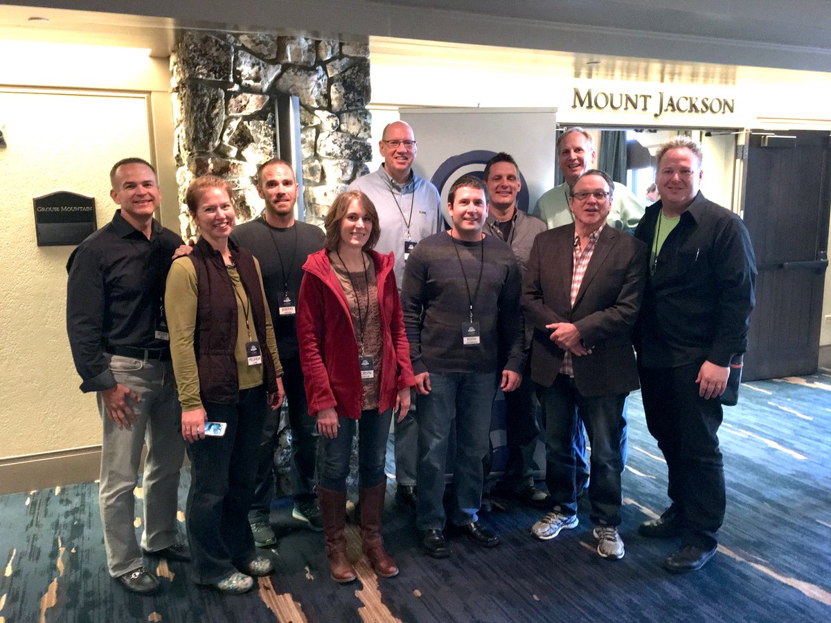 paulgustavson's tweet photo. Great time this past week @Scorre - here is our team coached by @masonpeters74 & lead by @KenDavisLive - #SCORRE15 https://t.co/QFsKVuixZw