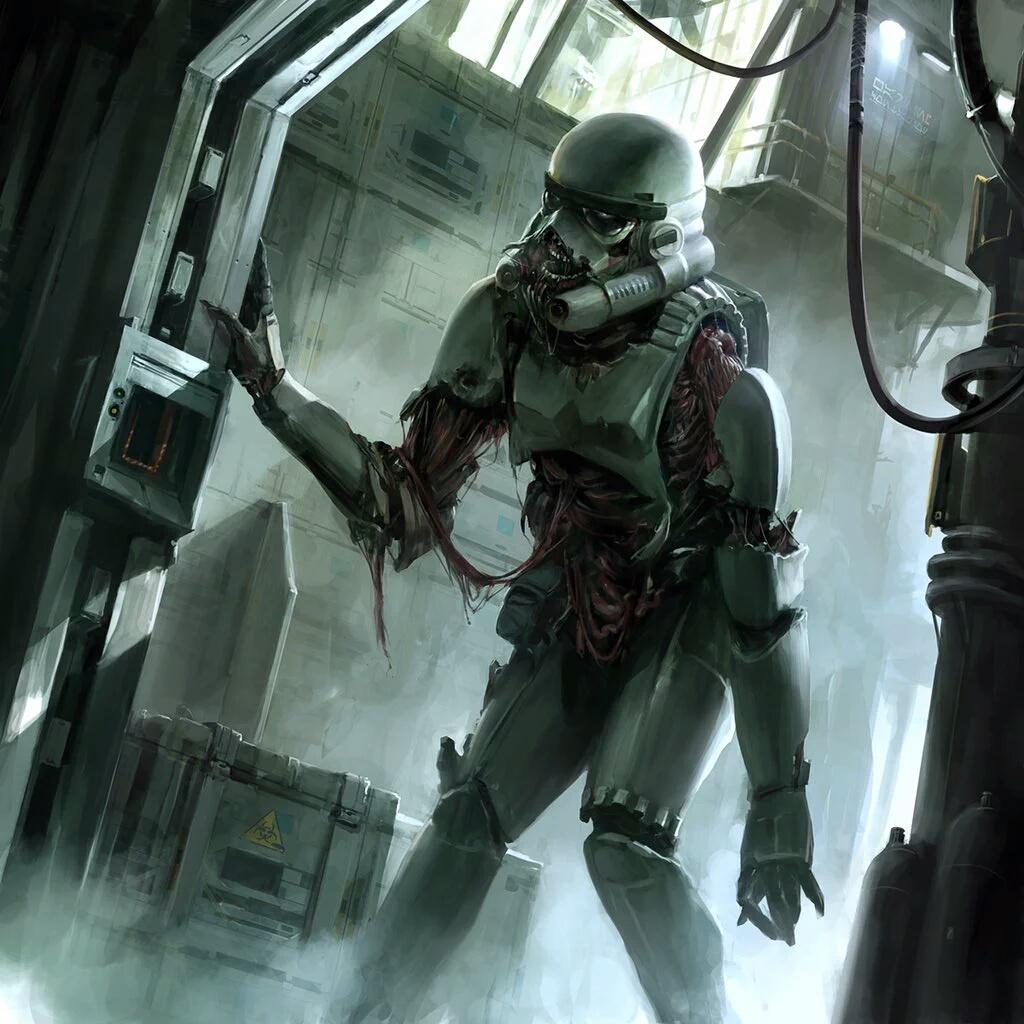 It's about for halloween? #StarWarsRebels #ZombieTrooper #Monstober