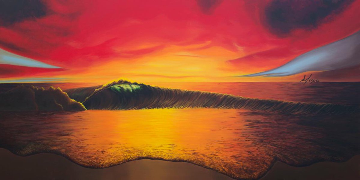 SeaturtleAlexa's tweet photo. How cool would it be to own an original  and have the time lapse of its creation? That is why you need Fire Island. https://t.co/z1hBR3AQQQ