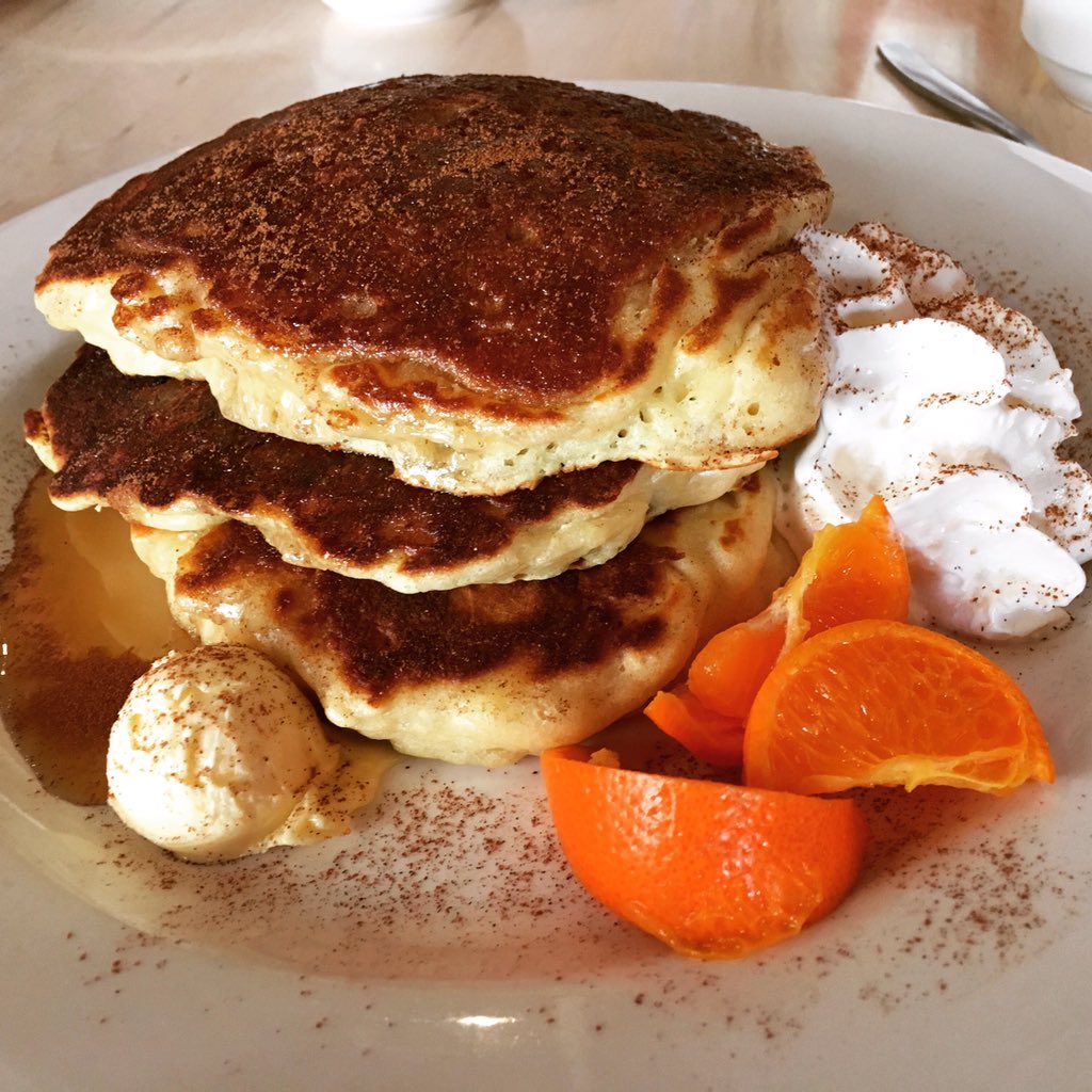 urbanpantry_ca's tweet photo. Banana Buttermilk Pancakes - Quebec maple syrup, cinnamon, whipped cream, orange rind butter. Sat &amp; Sun-8am to 12pm https://t.co/T8Jv5cPB87