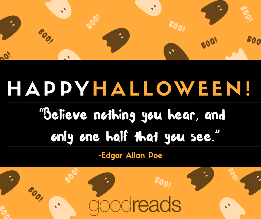 Trick or treat, readers!