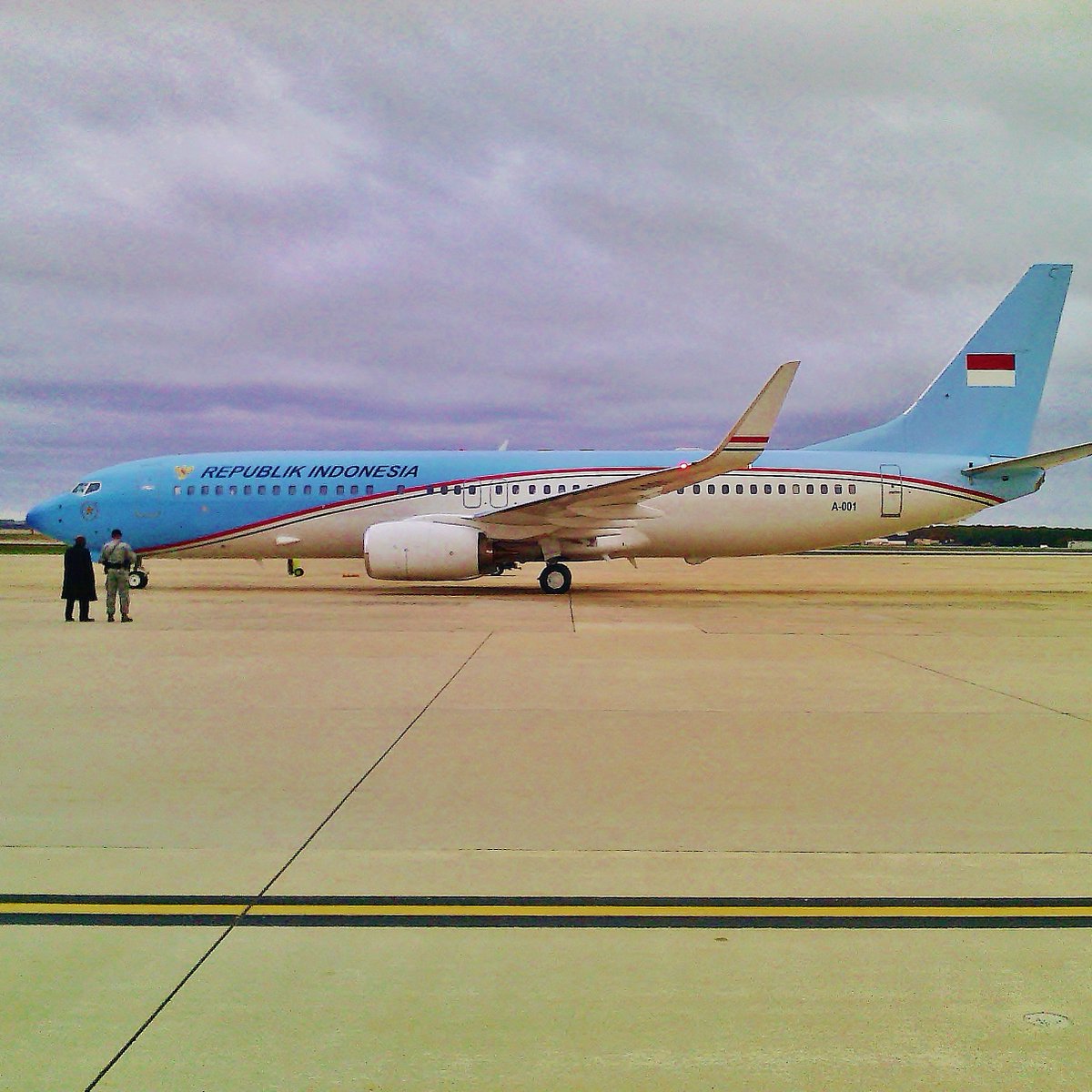 indonesian air force one